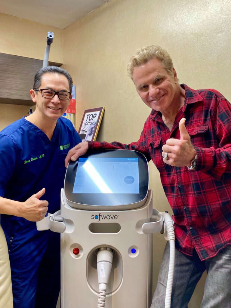 Martin Kove Sofwave Skin tightening treatment wrinkles ultherapy alternative sculptra